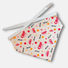 Beige bandana for dogs with colorful 'CHIP LOVER' from Farm to Pet