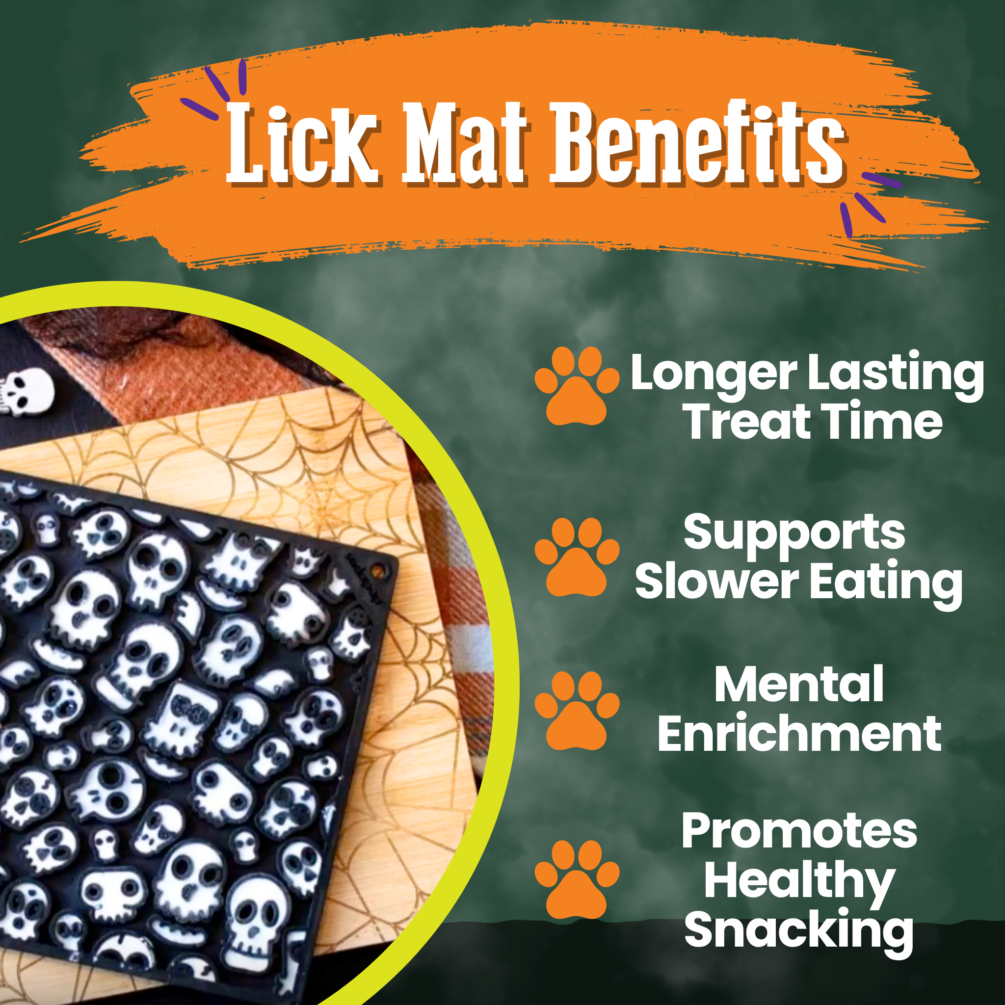 GHOULISHLY GOOD | TURKEY TOPPER + LICK MAT