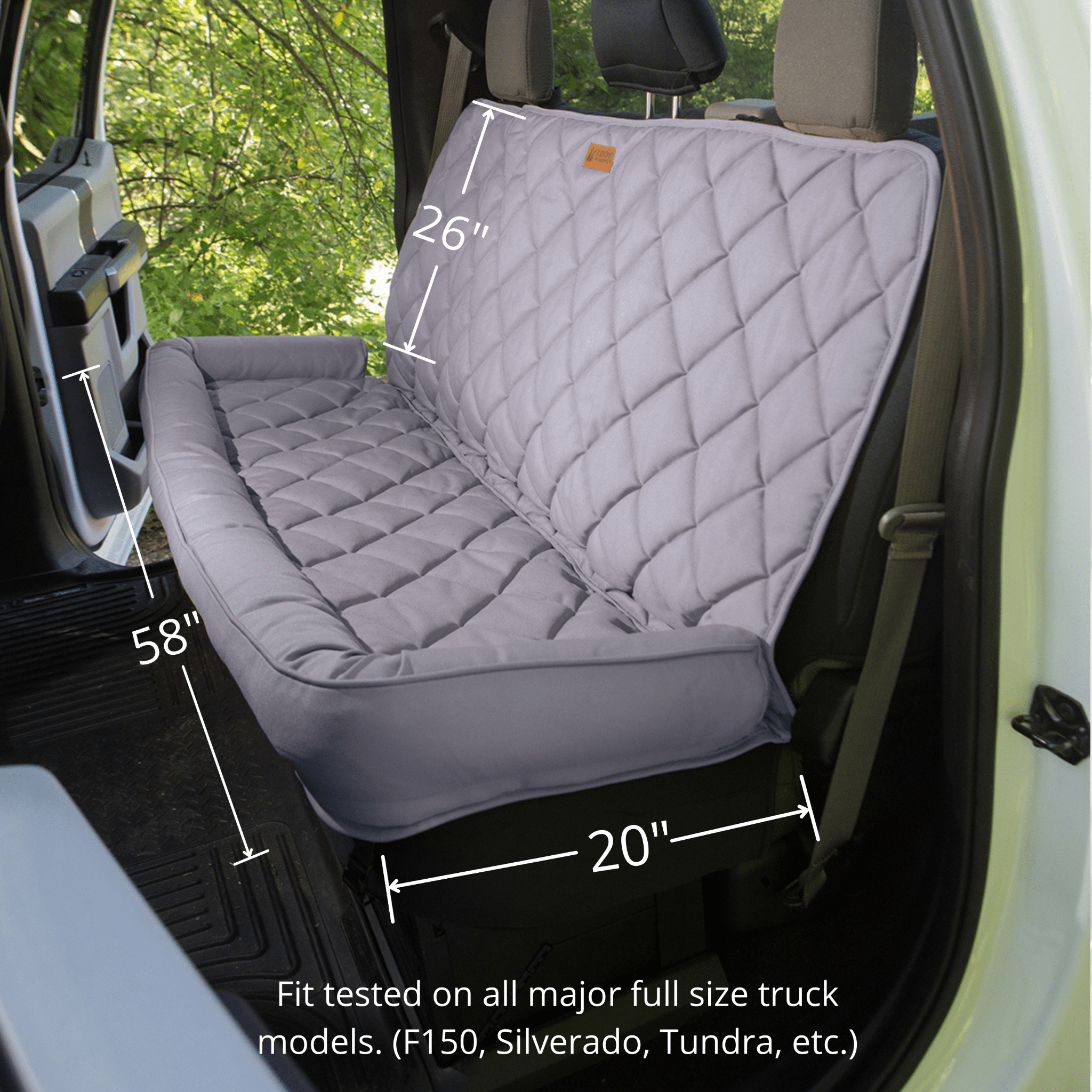 Crew Cab Truck Back Seat Protector