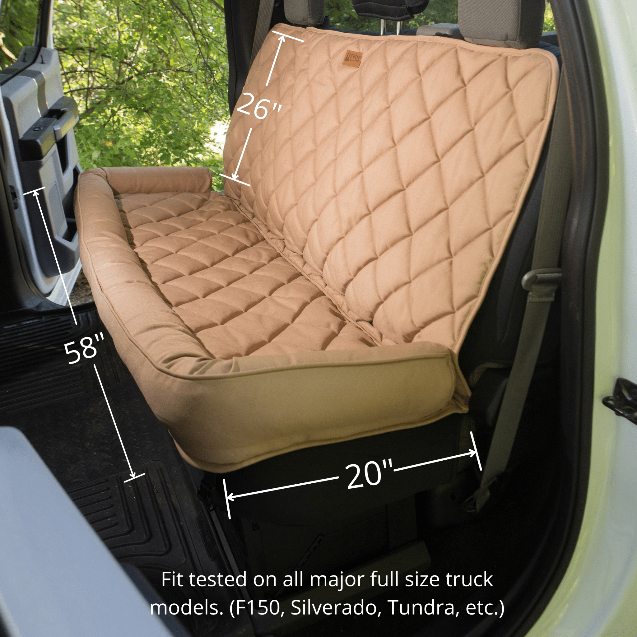 Crew Cab Truck Back Seat Protector