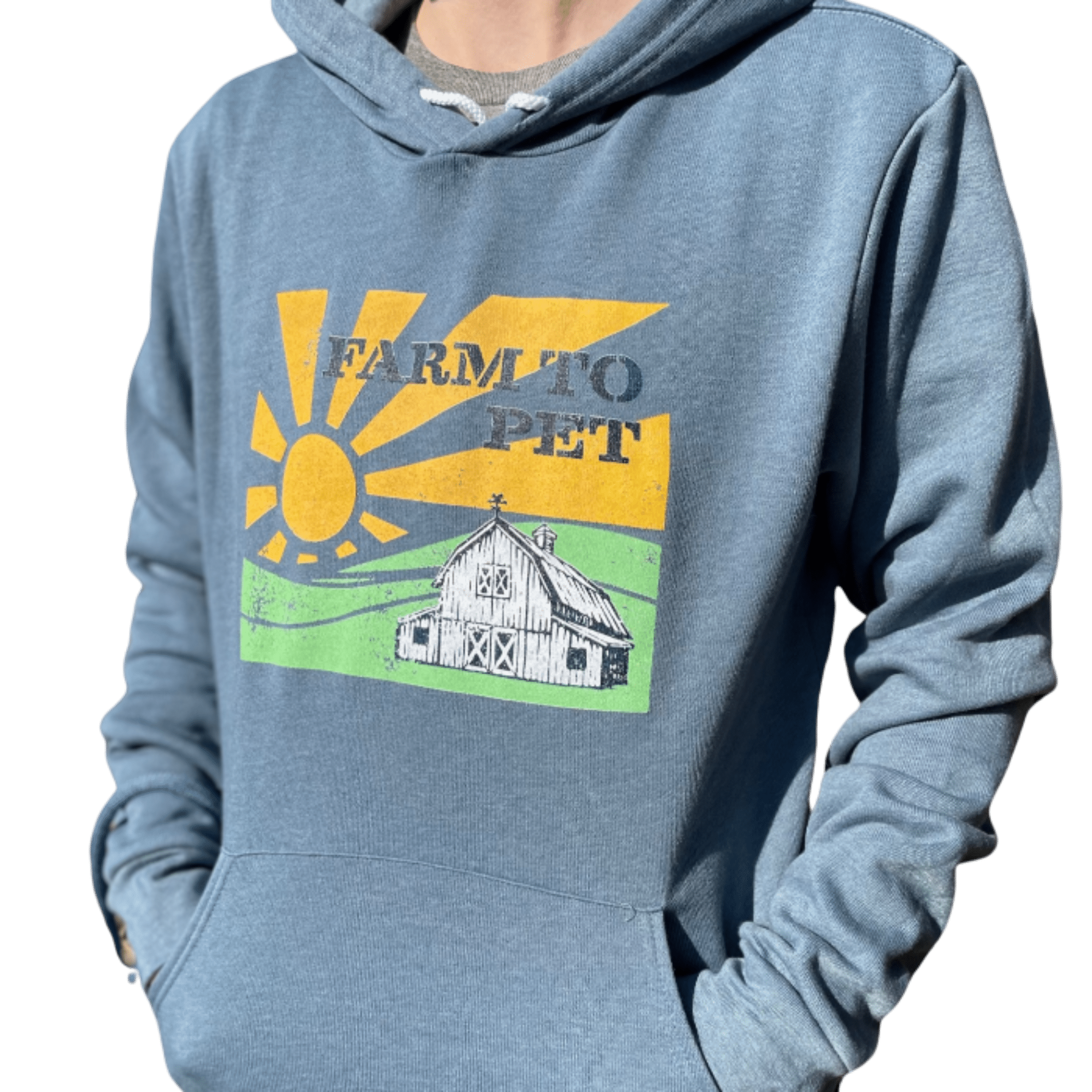 At the Farm Retro Hoodie