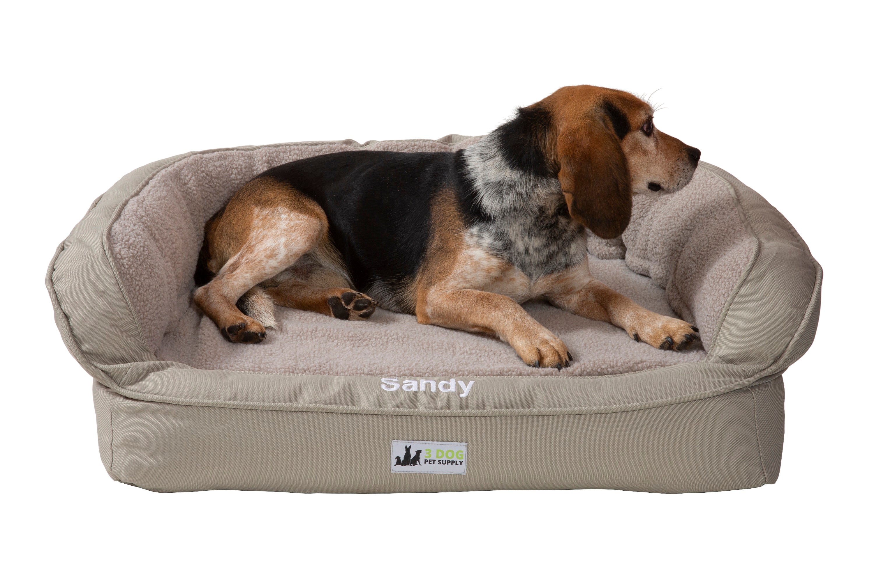EZ-Wash Fleece Headrest Dog Bed
