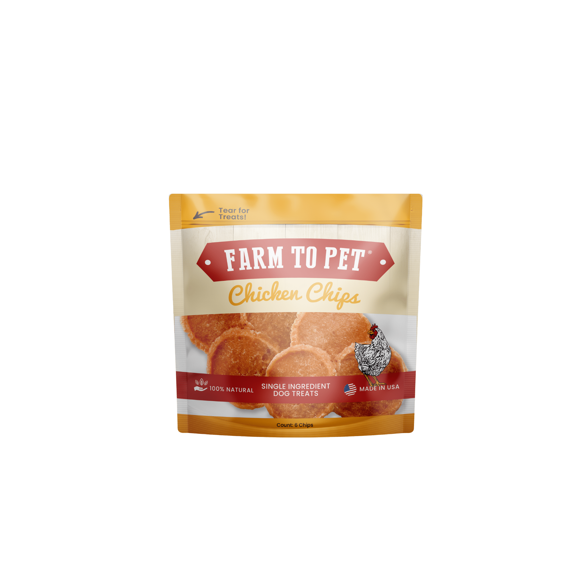 Doggie chicken chips dog treats cheap