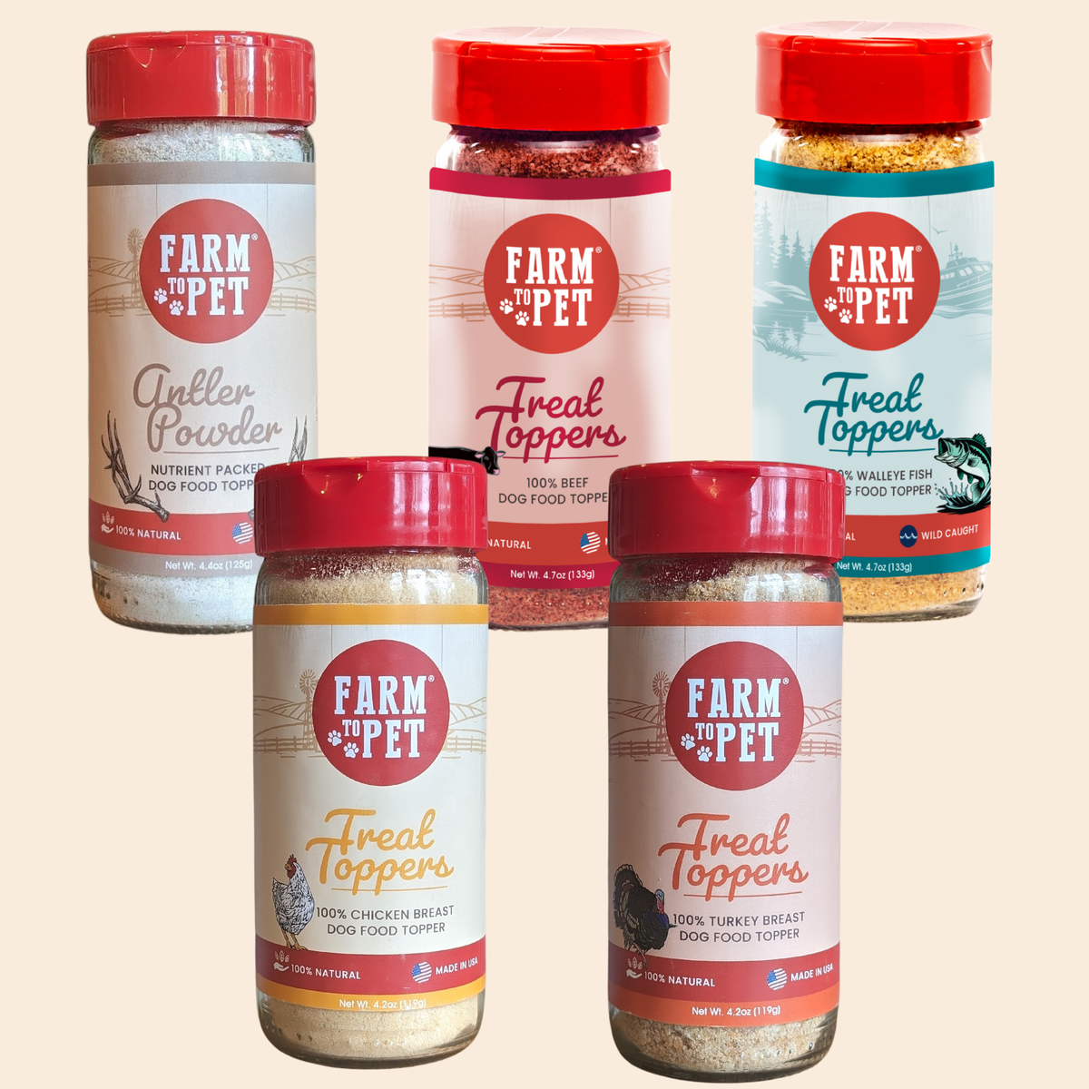 Treat Toppers Dog Food Topper Build-A-Bundle – Farm To Pet