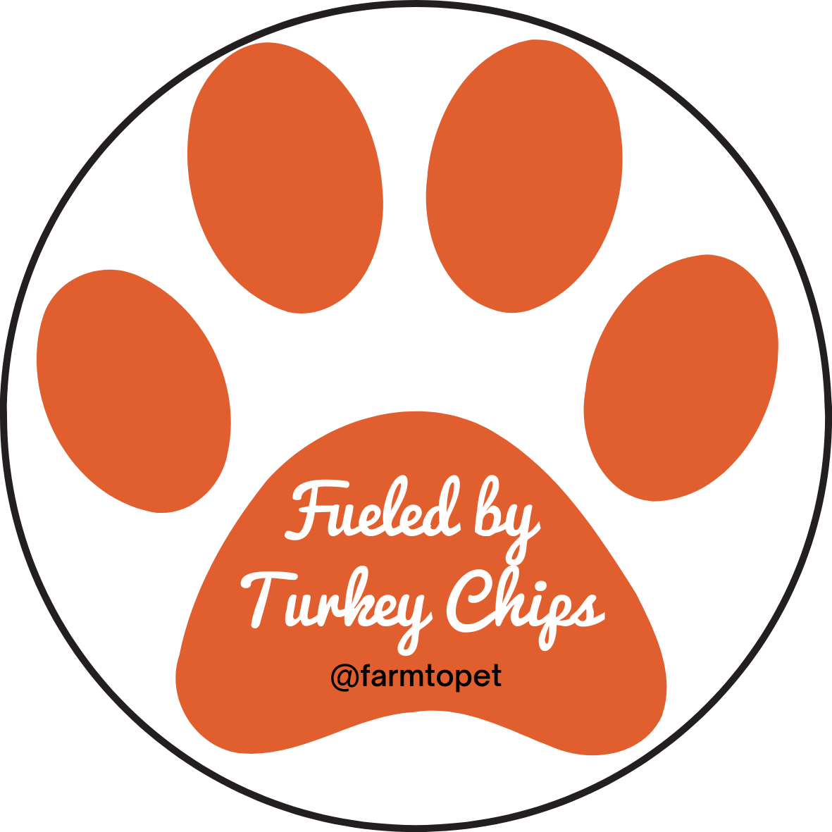 Farm To Pet Stickers - Farm To Pet