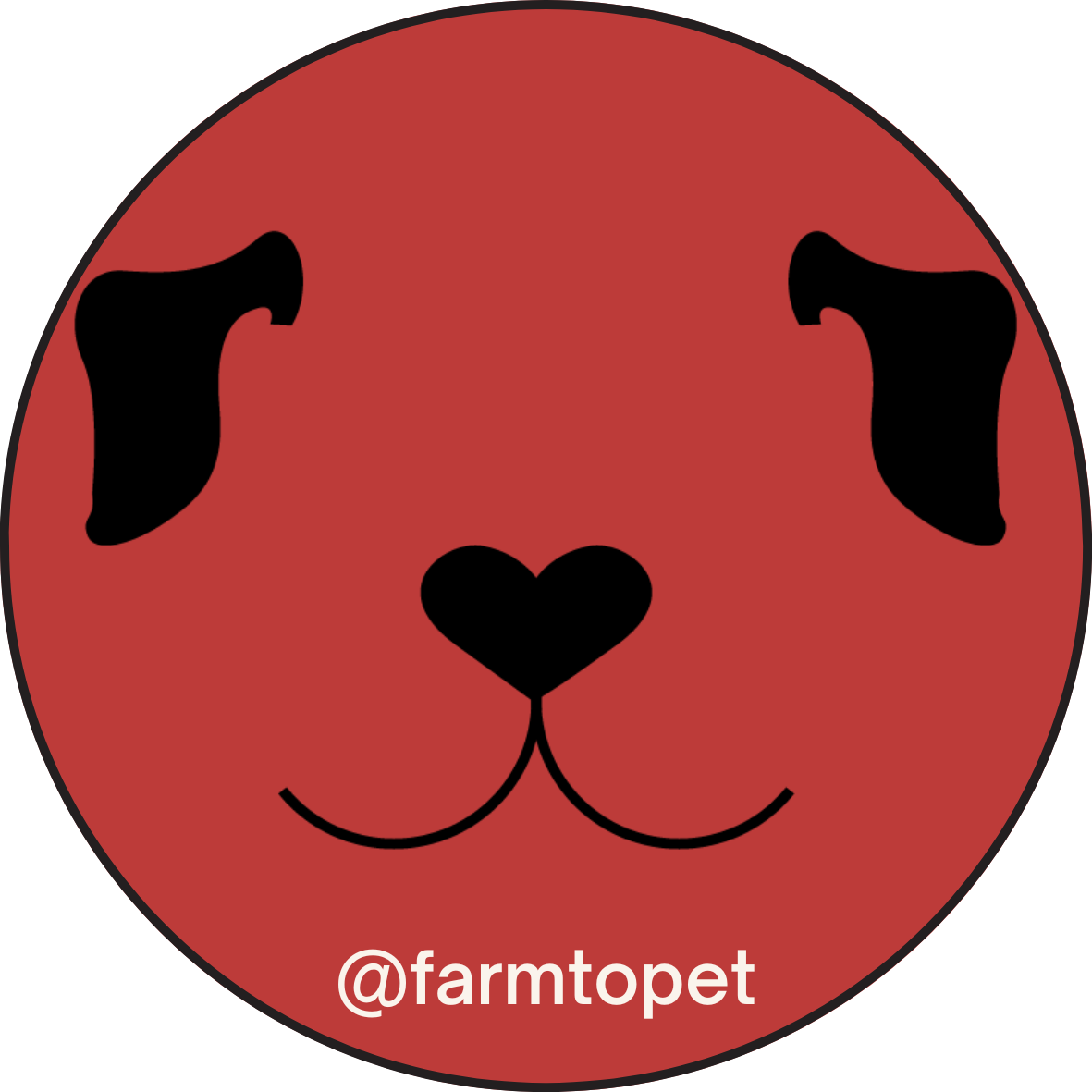 Farm To Pet Stickers - Farm To Pet