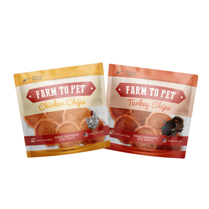 Shop All Healthy Dog Treats - Chips and Toppers – Farm To Pet